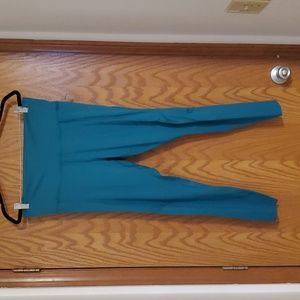 EUC Teal Running Leggings